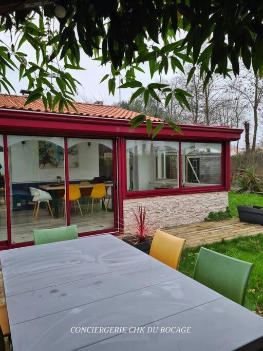 Villa L'Herbier Ensoleillee Charmante Maison A 10 Min Du Puy Du Fou à Les Herbiers Extérieur photo